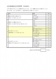 図8尿意切迫感スコア　OABSSスコア